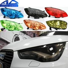 200 centímetros Lâmpada de Luz do Farol Do Farolim Traseiro Tint Vinyl Film Etiqueta Do Carro Adesivos de carro de Freio Luz Do Carro Acessórios Carro Styling