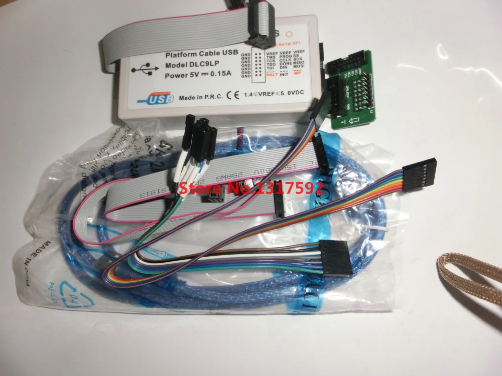 Новинка 1 комплект USB кабель для загрузки платформы Xilinx Virtex FPGA/CPLD JTAG SPI Встроенный