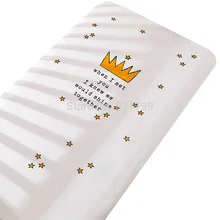 Хлопок Детские простынь на резинке с героями мультфильмов детский матрас Крышка для Одежда для девочек и мальчиков Простыня из кроватки Bedding120x65cm