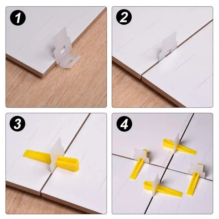 Плитка клинья набор разделителей напольная плитка Выравнивающая система для неровных стен пола зажимы для губ клинья JA55