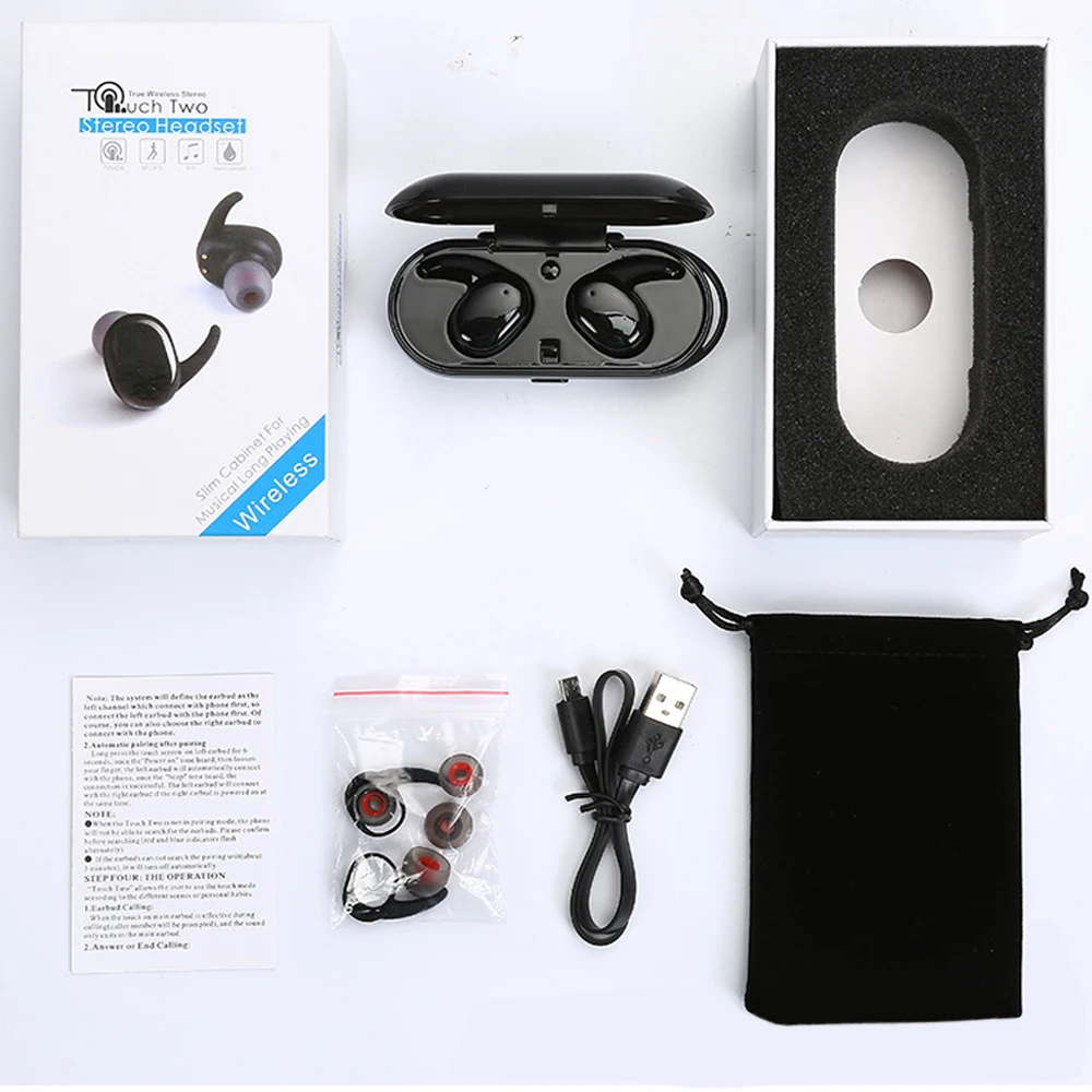 Touch two V4.1 wireless headset 5