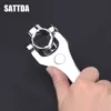 8 in 1 multi functional wrench rotary multi head outer six angle sleeve universal wrench set hand tools ► Photo 2/5