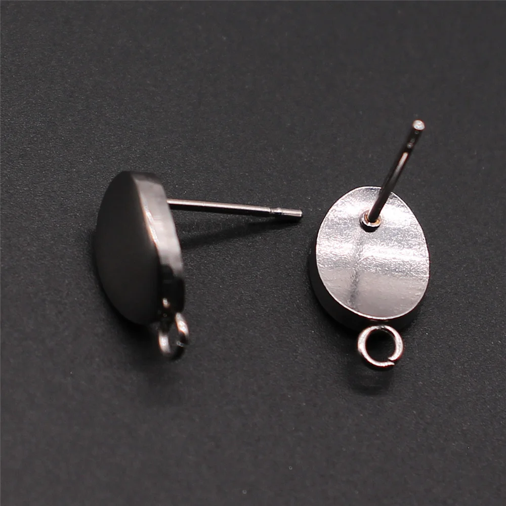 

20pcs 7 Styles Stainless Steel Material Earring Studs DIY Earring Findings Ear Wires Hooks Jewelry Accessories