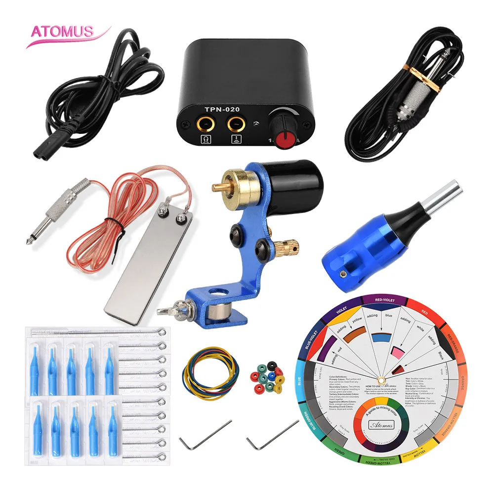 

Tattoo Machine Rotary Kits Tatuagem Caneta Tattoo Kit Tools Tatuaje Ensemble A Tatouer Professionnelle Kits Iniciante Maquina
