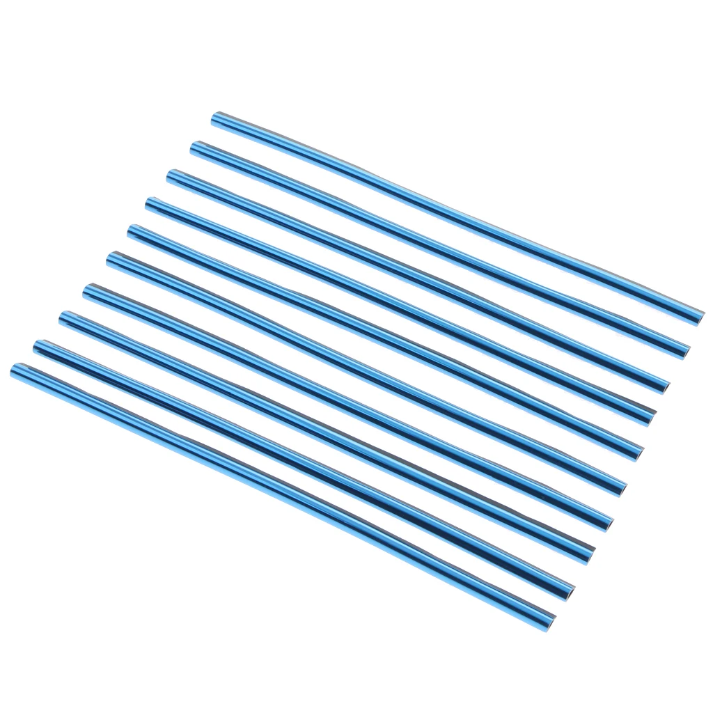 Car interior DIY Automobile Decoration Moulding Trim Strip line Sticker Insert type Air Outlet Strip Accessories 20cmx10pc