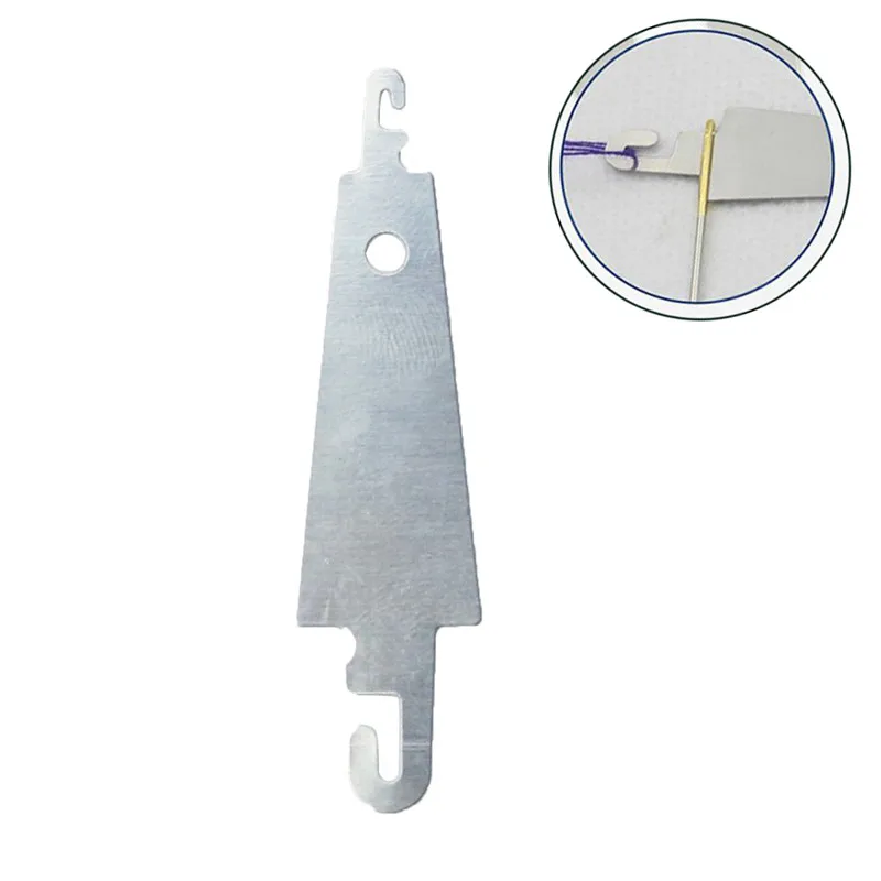30pcs 3.4cm 3.7cm 4.1cm Hand Sewing Needles Gold Eye Embroidery Cross Stitch Needles With Threaders Home DIY Sewing Accessories (8)