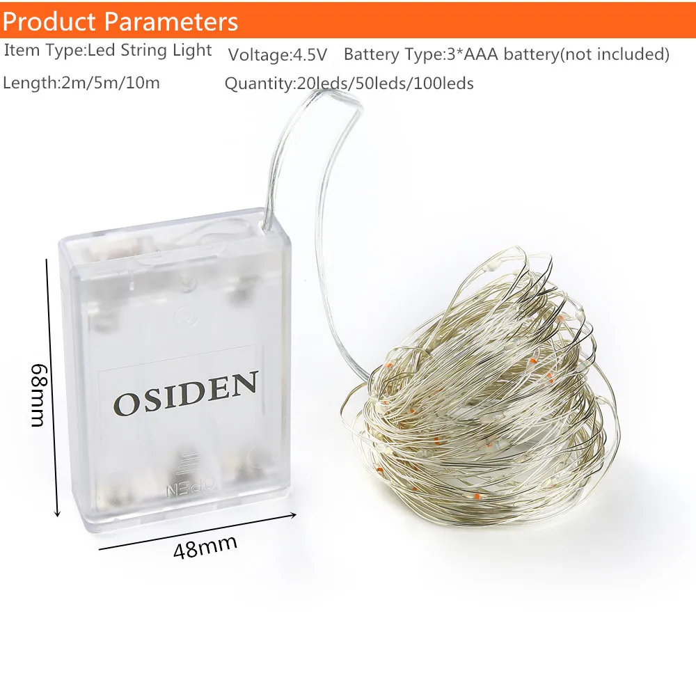 string light holiday christmas lights outdoor wedding patry fairy lights new year (13)__