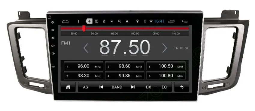 Discount 10.2 inch 2.5D Octa 8 Core 2G+32G Android Car DVD Player for Toyota RAV4 RAV 4 RAV-4 2012-2017 autoradio GPS Navigation Radio BT 24