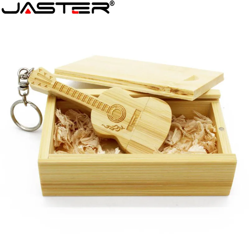 JASTER(более 10 шт бесплатный логотип) деревянный бамбук+ коробка USB флэш-накопитель Флешка 64 ГБ 16 ГБ 32 ГБ карта памяти USB creativo персональный подарок
