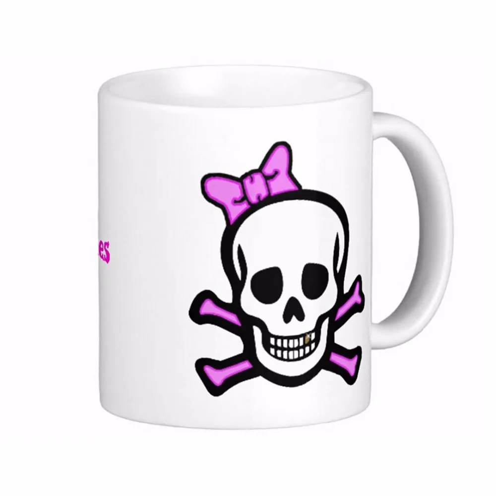 

Ms Skull Bones High Quality White Coffee Mugs Tea Mug Customize Gift By LVSURE Ceramic Mug Travel Coffee Mugs