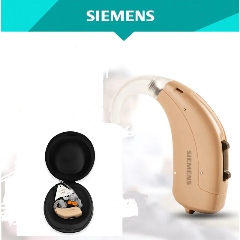 

A pair of Siemens ear hearing aid Lotus 12p updated Fun P Siemens Hearing Aids Bte Free Shipping