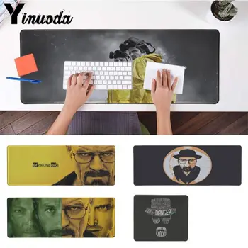 

Yinuoda Hot Sales Breaking Bad Natural Rubber Gaming mousepad Desk Mat Size for 18x22cm 30x90cm 40x90cm