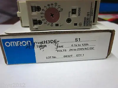 

DHL/EMS 2 pcs new original for Omron H3DE-S1 Set the time relay