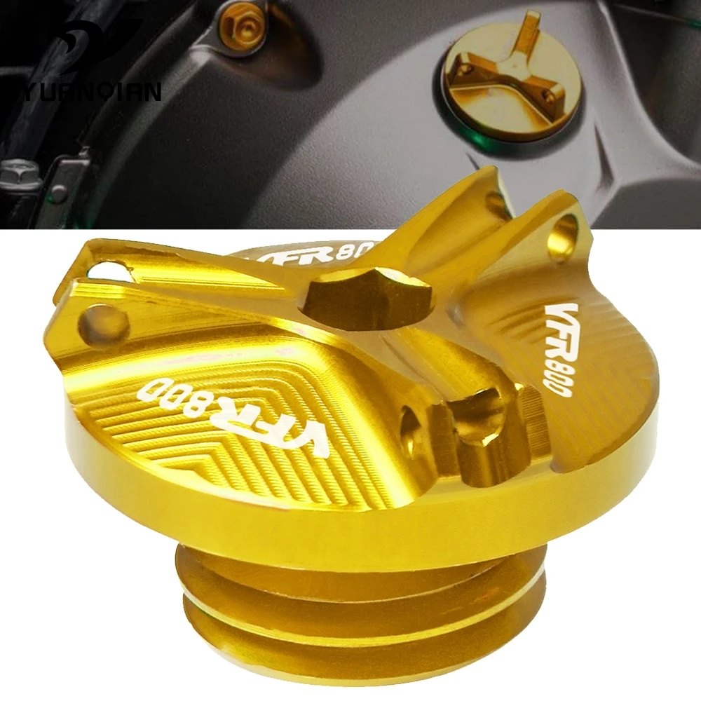 Для Honda VFR800 VFR 800 F VTEC Fi/W1 M20 * 2 5 Алюминий мотоциклетные масла Кепки топливный бак