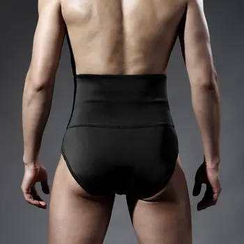 

Men's Briefs Waist Abdomen Butt Lift Waist trainer Cincher Girdle Belly Hide Abdomen Men Shaper slim Shapewear Panty Male Body