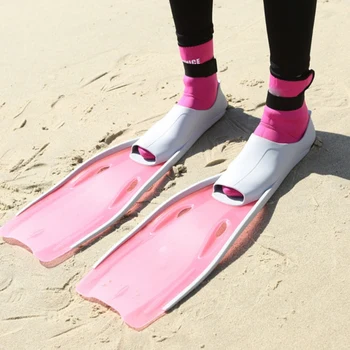 

Unisex Snorkel Swim Fins Swimming Flipper Silicone Anti-slip Swimwear Diving Fins Adults Snorkeling Surfing Flippers Foot Shoes