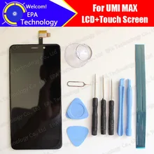 Umi Max LCD Display+Touch Screen Digitizer 100% Original Tested LCD Screen Glass Panel For Max +tools+ Adhesive