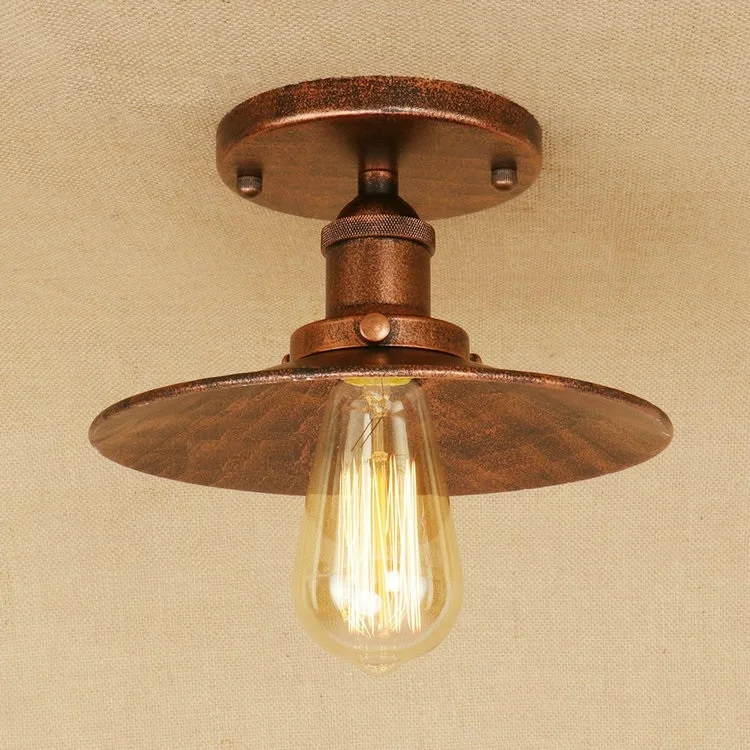  IWHD Ceiling Lamp Retro Vintage Industrial Ceiling Light Fixtures Kitchen Living Room Plafondlamp L - 32842170068