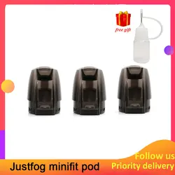 3 шт./лот оригинальный JUSTFOG Minifit Pod танк электронная сигарета аксессуар 3 единицы каждый пакет для JUSTFOG minifit Starter Kit