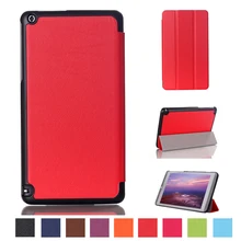 Case For NVIDIA Shield Tablet K1 8 inch Fashion Magnetic Stand PU Leather Protective Cover Case+Film+Stylus Pen