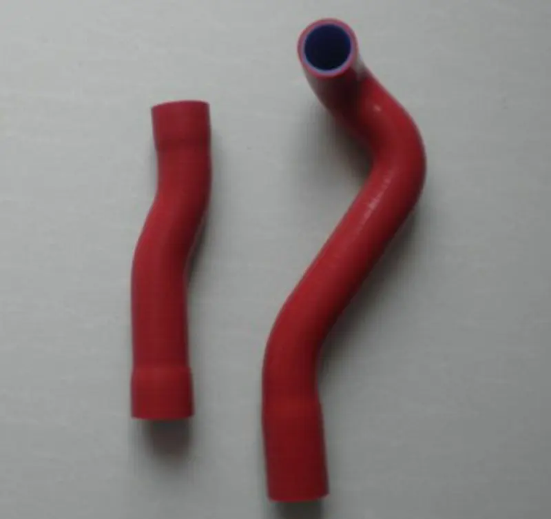 Автомобильный силиконовый радиатор Трубка охлаждающей жидкости для BMW E46 M3/330/328/325 99-06 M52 M54 S54 - Цвет: Красный