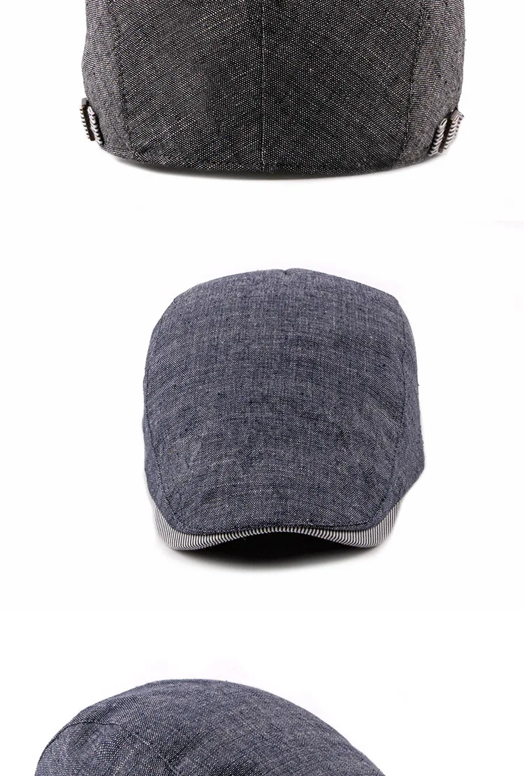 FS Unisex Beret Cap Men Fashion Cotton Flat Brim Caps Vintage Women Berets Hats Gray Blue Beige Boina Para Hombre male beret