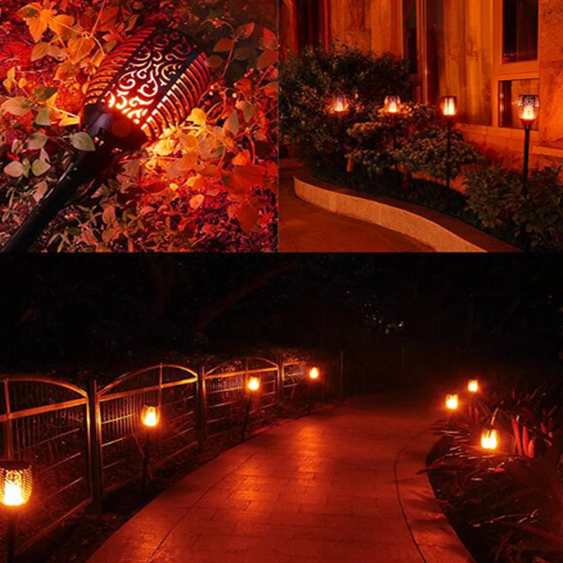 Decoração do Jardim Solar à Prova Água ao ar Lâmpada do Gramado Iluminação do Trajeto da Tocha Levou Lâmpada Chama Paisagem Luz d' Livre Spotlight Ip65 Led 4 Água Ao Ar Livre Lâmpada Do Gramado
