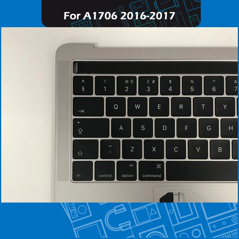 Космический серый A1706 Topcase UK макет ладони для MacBook Pro Retina 13 &quotA1706 Топ чехол с