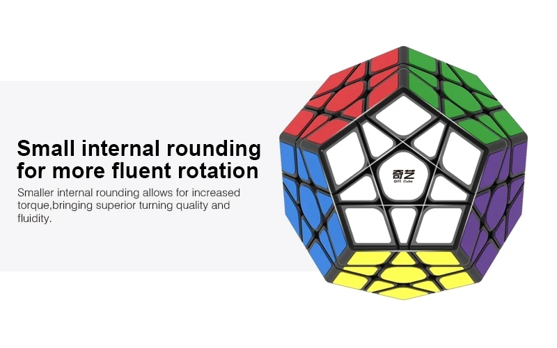 QiYi QIZheng S Megaminxeds, магический скоростной куб, профессиональный, без наклеек, Qi Zheng, 12 Сторон, головоломка, кубики, развивающие игрушки для детей