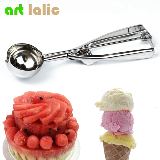 5cm stainless steel icecream mash potato scoop ice cream stacks