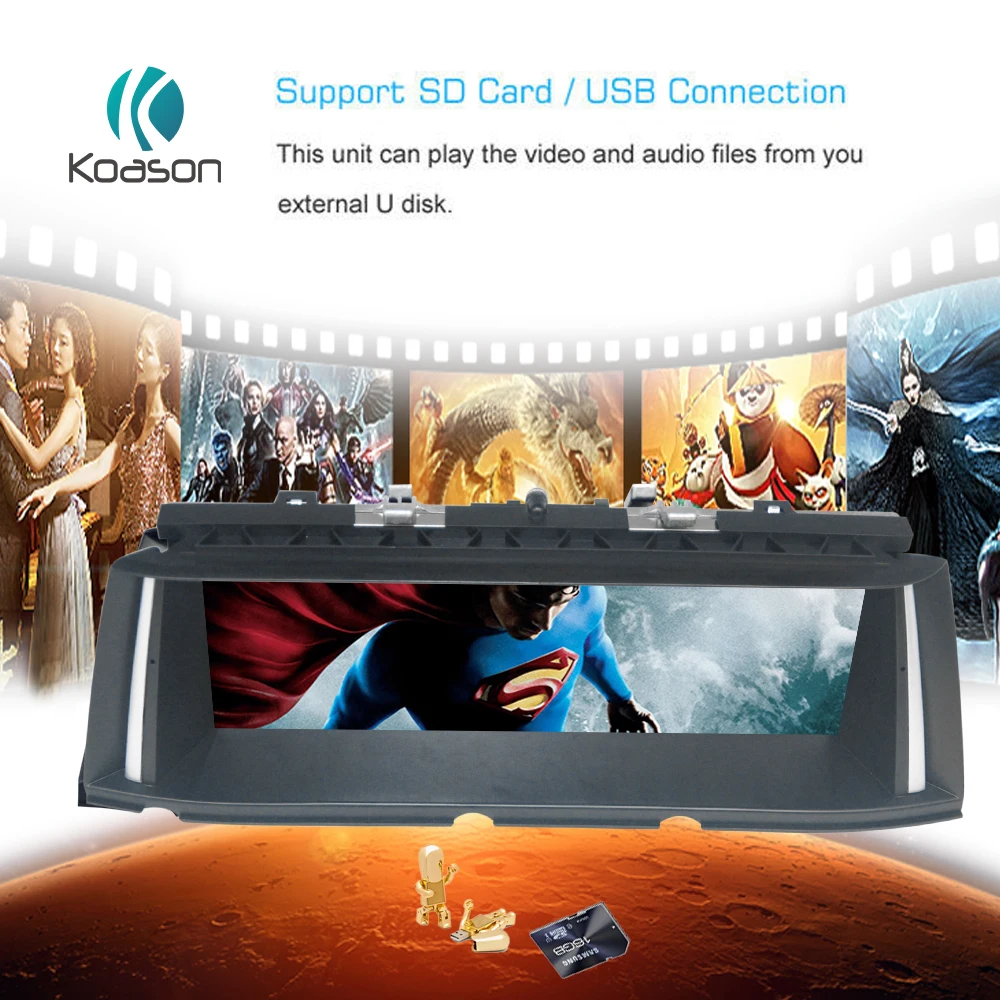 Excellent Koason Android 7.1 10.25 inch Screen System GPS navigation for BMW 7 Series F01 F02 NBT 2013-2015 Car Audio Multimedia Player 5