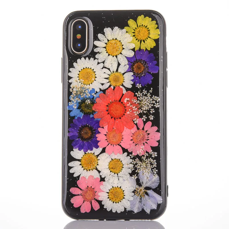 Buy DIY Handmade Natural Real Dried Flowers Phone Case
