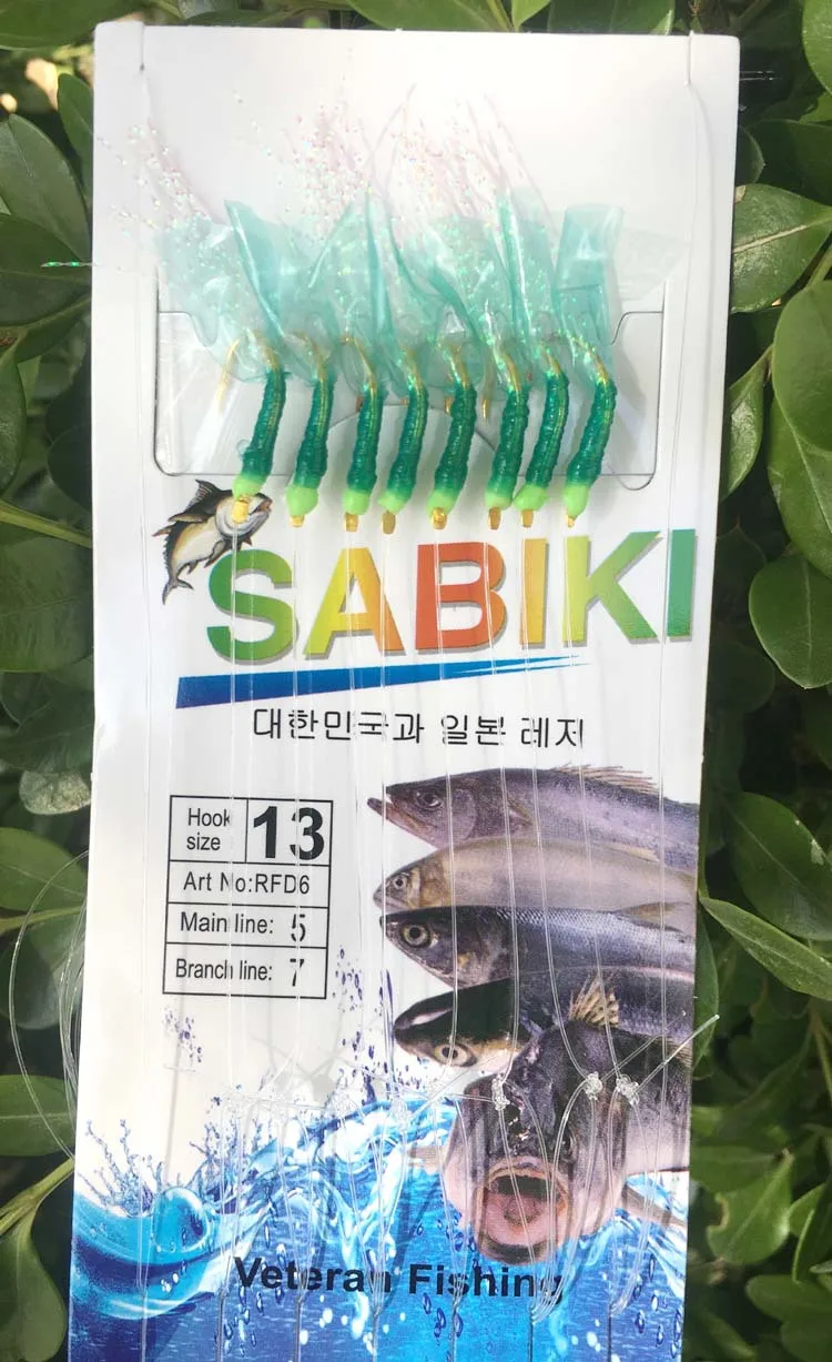 8 hook green rig1
