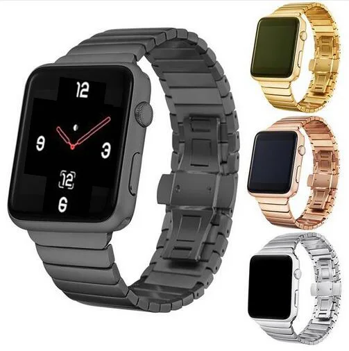 

Stainless Steel Buckle Metal Strap for Iwatch Series 4 3 2 1 for Apple Watch Band 38mm 40mm 42mm44mm Strap