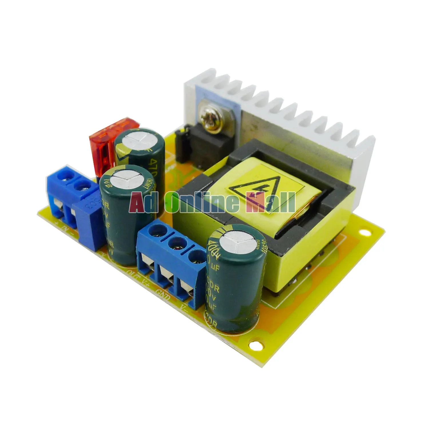 

plus or minus 45-390V DC-DC High Voltage Single Boost Buck Converter CC Adjustable Output Voltage Power Supply Step Up Module