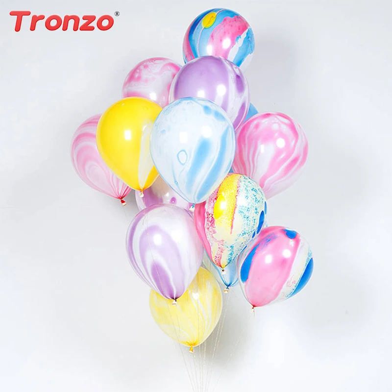 

Tronzo 10Pcs Rainbow Latex Balloons 10Inch Mix Color Helium Global Wedding Decoration Birthday Party Supplies