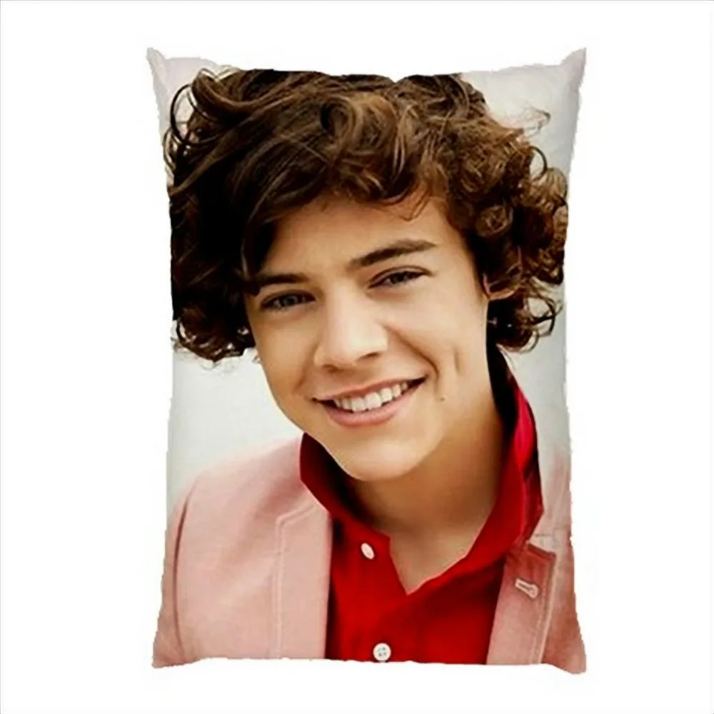 Hot Harry Styles Pillow Case Harry Styles One Direction Rectangle