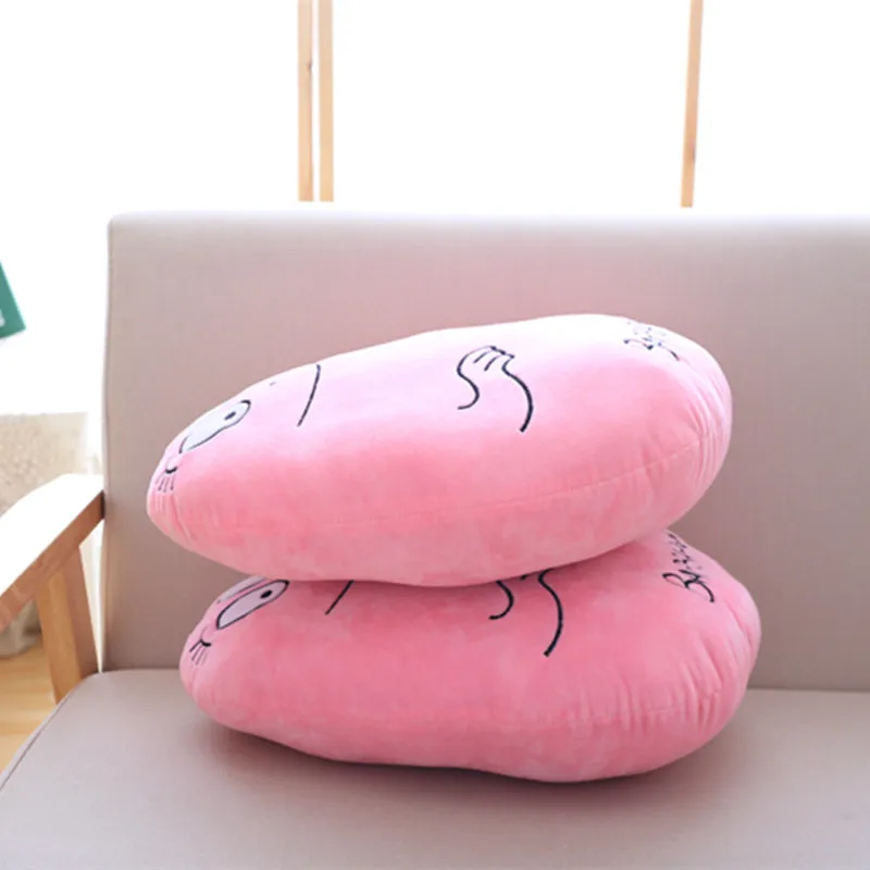 1 шт. 45 см мультяшная фигурка барбапапа плюшевая подушка мягкая плюшевая игрушка для малышей плюшевые детские игрушки домашние подушки для дивана Декор