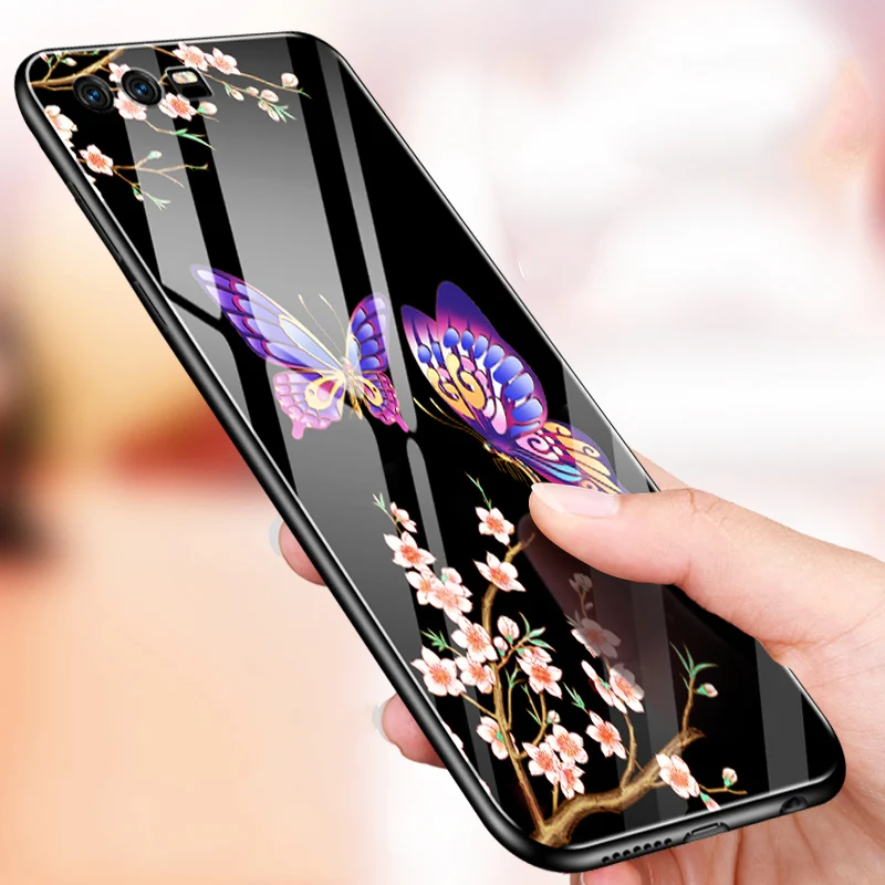 GKK чехол для Huawei P10 Plus окрашенные закаленное анти шок дизайн персональный