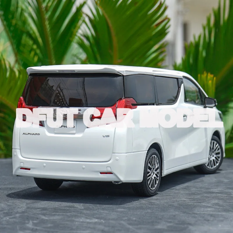 1:18 Масштаб сплава игрушка Alphard модель автомобиля Детские игрушечные машинки оригинальные авторизованные подлинные детские игрушки