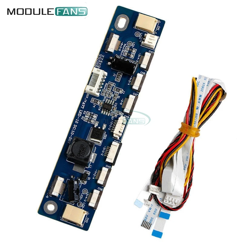 

Multifunction Inverter for Backlight LED Constant Current Drive Driver Board 12 Connecters LED Strip Tester Standard Module