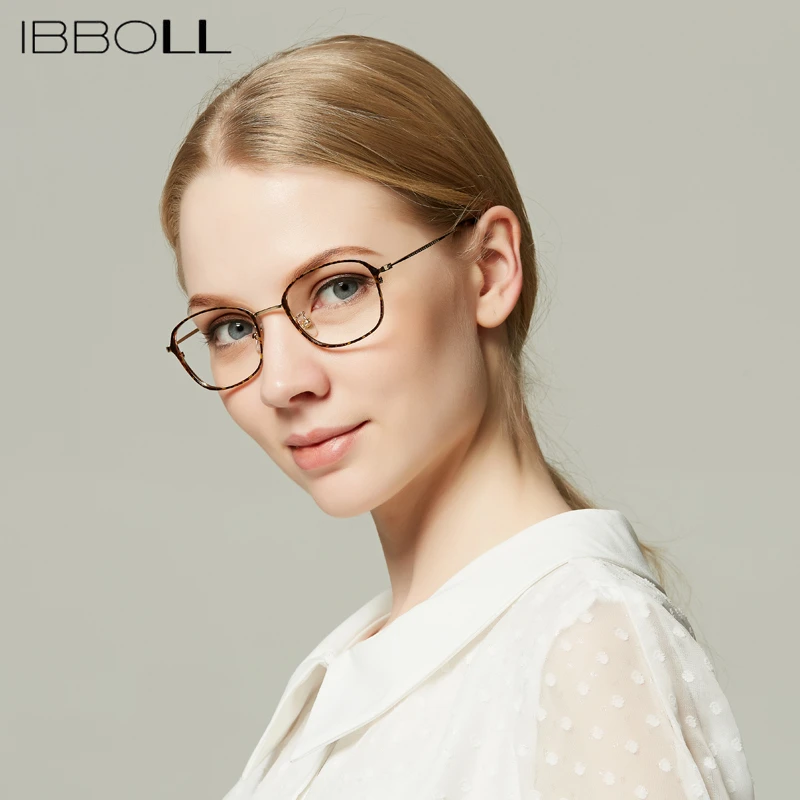Ibboll ретро оптические оправы для глаз женщин прозрачные очки Роскошные женские