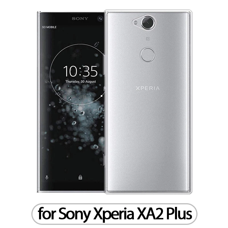 Чехол для sony Xperia XA2 XA2 Plus TPU Силиконовый Прозрачный Бампер Мягкий чехол для sony Xperia XA 2 Ультра прозрачная задняя крышка - Цвет: for Sony XA2 Plus