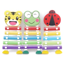 Лидер продаж, детские 5-Note, ксилофон, музыкальные игрушки, обучающая игрушка-пазл, классика