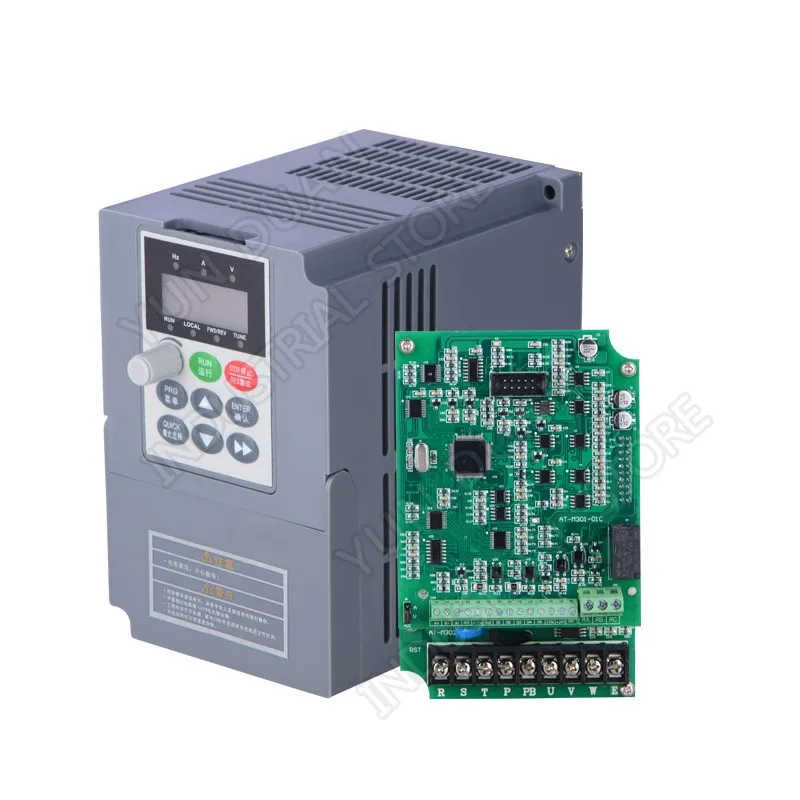 1HP 0.75KW Universal Frequency Converter 380V 2.3A 3 Phase input TO phase output PID CE Vector VFDFor CNC Router Spindle Fan | Инструменты