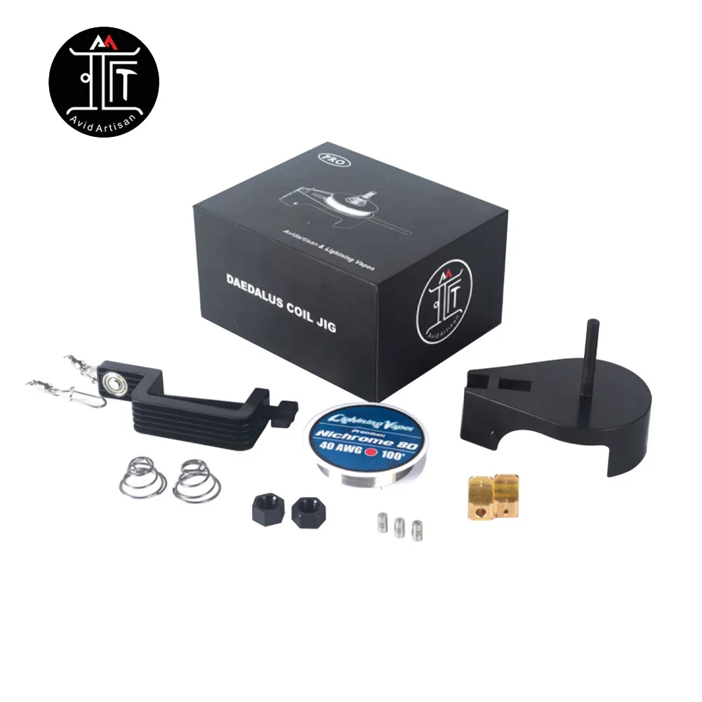 

E Cigarette Avidartisan Daedalus Coil Jig DIY Tool For RDA RDTA Tank build Clapton wire Vs Coil Master Accessory