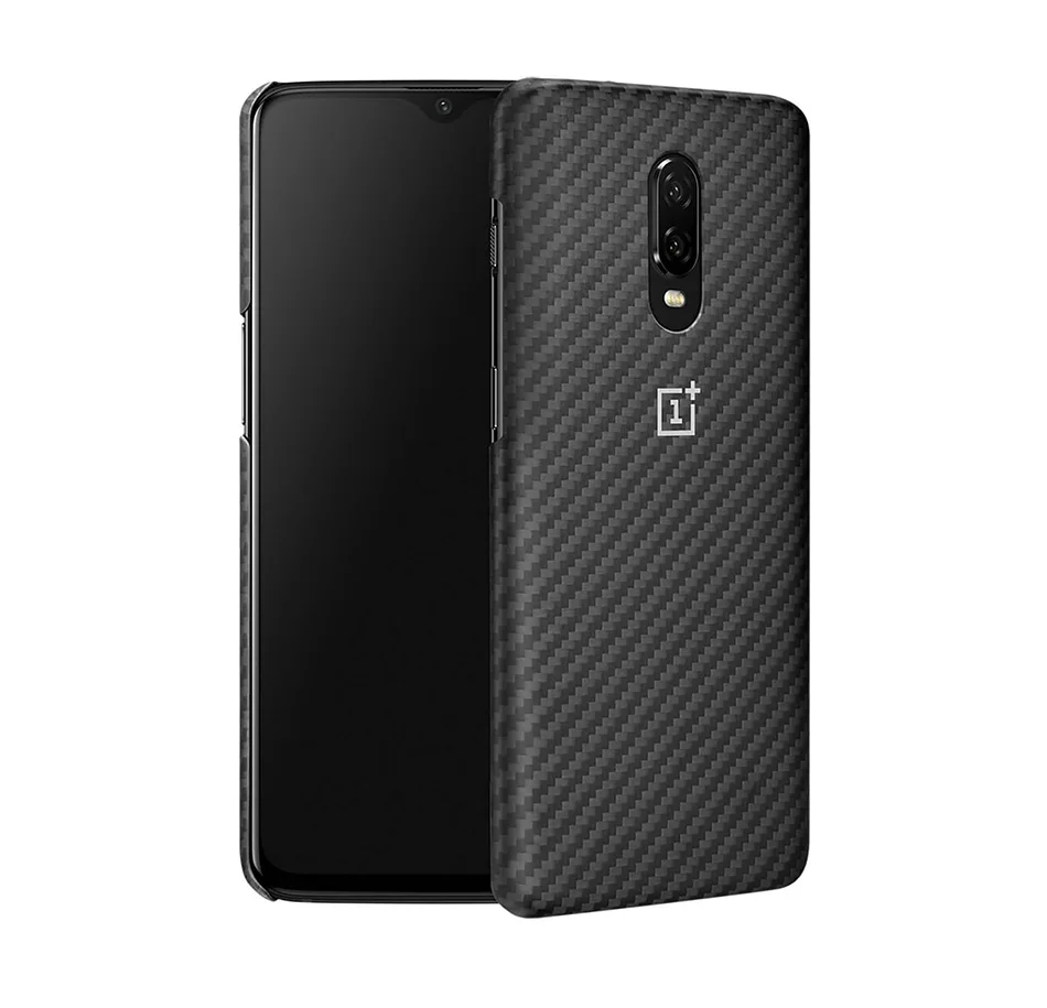 OnePlus 6T защитный чехол Karbon песчаник идеальное соответствие надежная защита заниженный профиль поднятый край