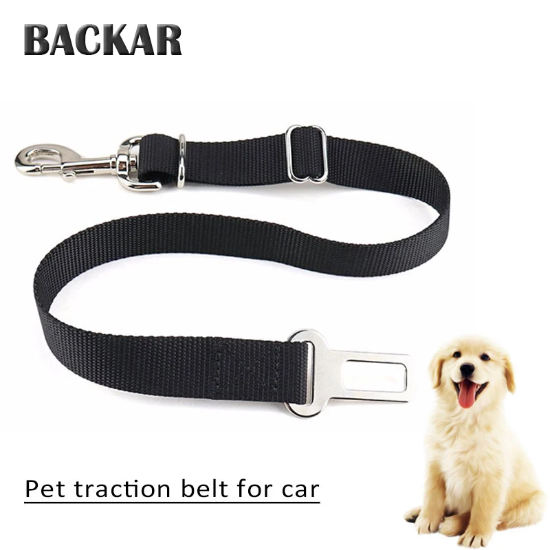 BACKAR ремень безопасности для животных Dog Cat Регулируемая безопасная цепь
