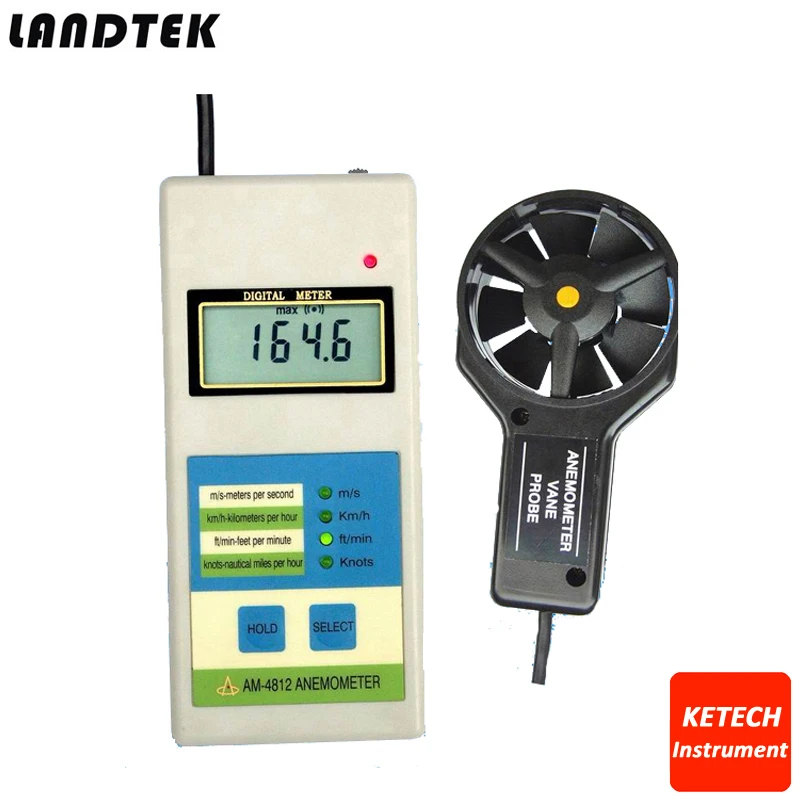 

Digital Portable Speed Anemometer AM4812