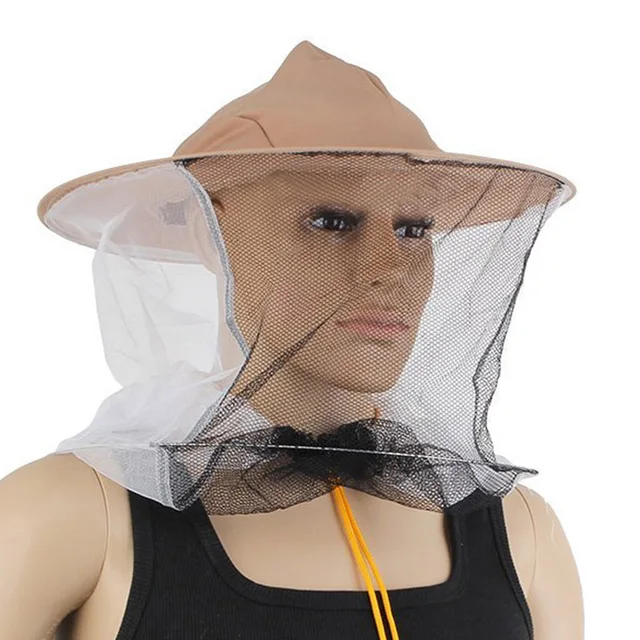 Bee Keeping Hat Beekeeping Face Mask Insect Camping Head Protection Net